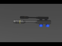 Модуль типа M15 F, водонепроницаемый разъем «папа-мама»