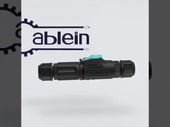 LP12 Пластиковый многожильный водонепроницаемый разъем Промышленный датчик IP68 Авиационная вилка «папа/гнездо»