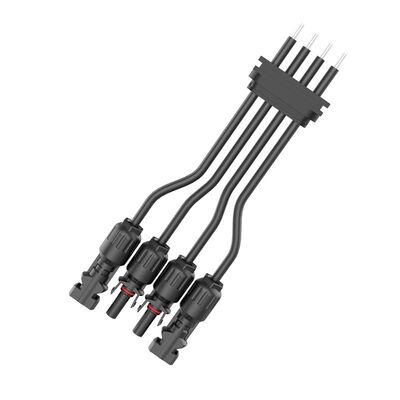 Купить PA66 Нейлон IP68 Водонепроницаемый MC4 Солнечный Фотоэлектрический Разъем с предохранителем высокого напряжения 300 В Производство в сети