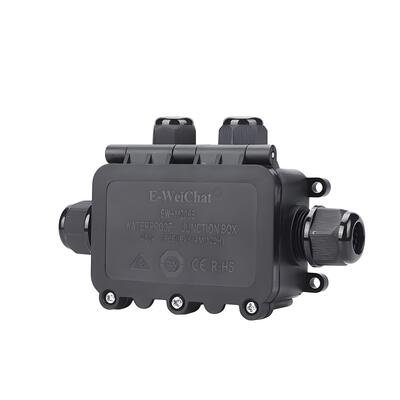 Купить Waterproof Junction Box 1In3Out IP68 Rated Die-Cast Aluminum Direct Through-Wire Производство в сети